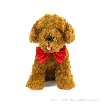 fashionable dog ribbon neck tie pet bow tie